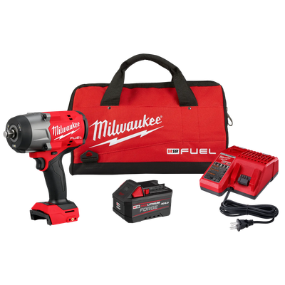 Milwaukee M18 Gen 3 Fuel 1/2"Dr Hi-Torque Impact Wrench Kit w/1 FORGE™ 6.0 Battery