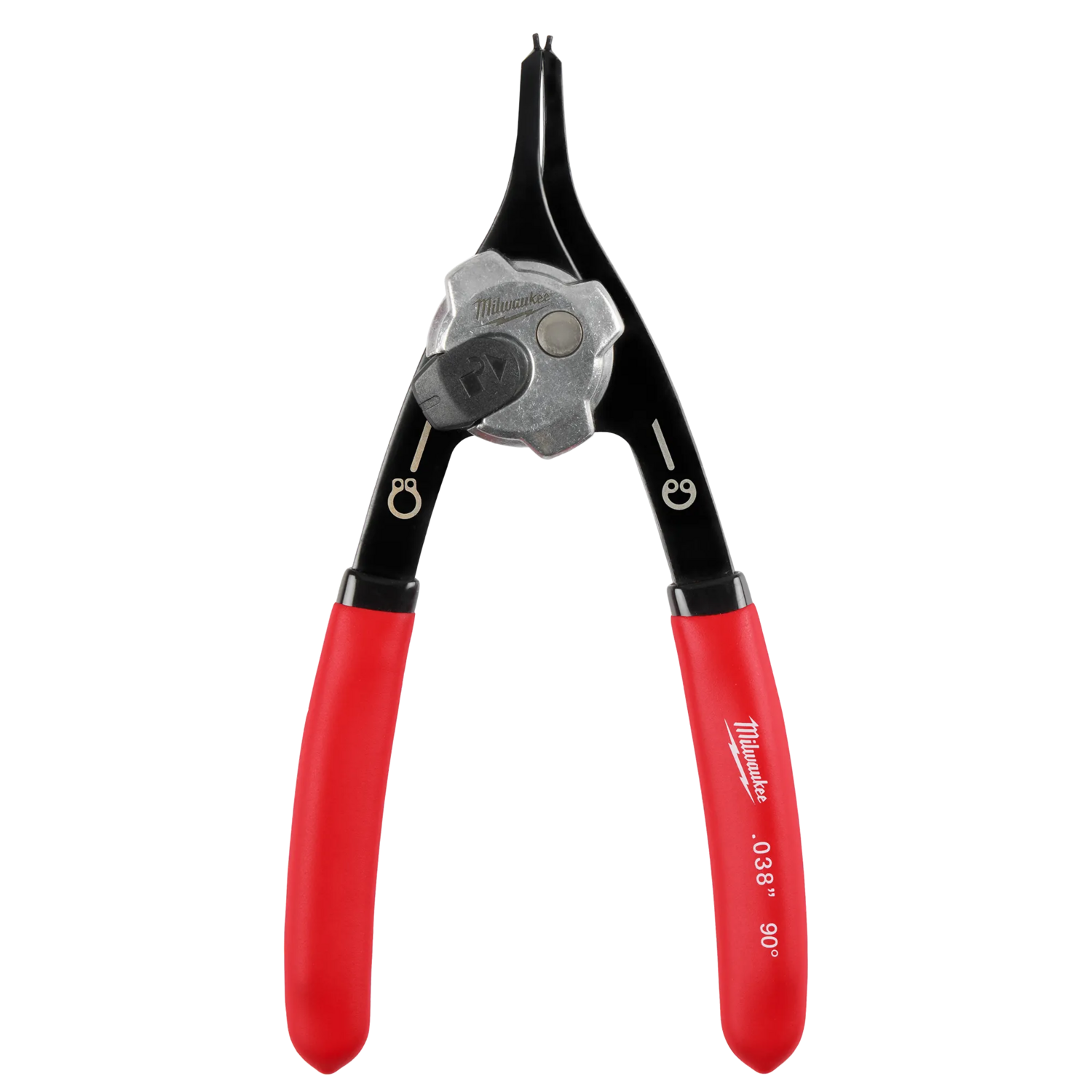 Milwaukee Convertible Large Snap Ring Pliers - 0°