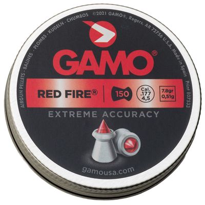 Gamo Red Fire Pellet, .177CAL 150Pk