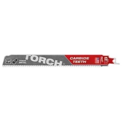 Milwaukee "The Torch" w/Carbide Teeth SawzAll Blade