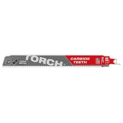 Milwaukee "The Torch" w/Carbide Teeth SawzAll Blade