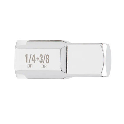 Milwaukee FourFlat™ 1/4" Drive, 1/4“F X 3/8”M Socket Adapter