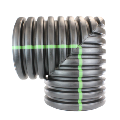 ADS Dual Wall 90 Degree Ell , 24"