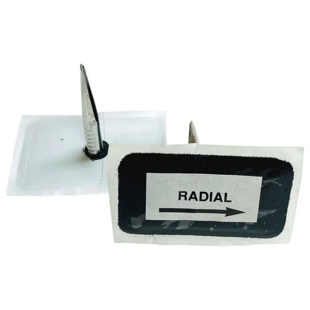 X-tra Seal Radial Quilled Combo Tire Patch, 2-1/4"X4" 10Ct