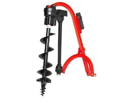 IronCraft 3-Pt Post Hole Digger, (NO AUGER)