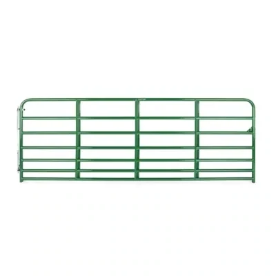 Medium Duty #2 Gate, 12Ft  7-Bar PAINTED