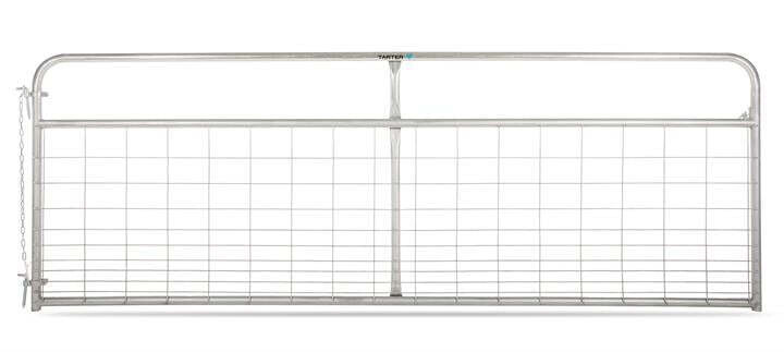 Galvanized #2 Hog Wire Filled Gate, 12Ft