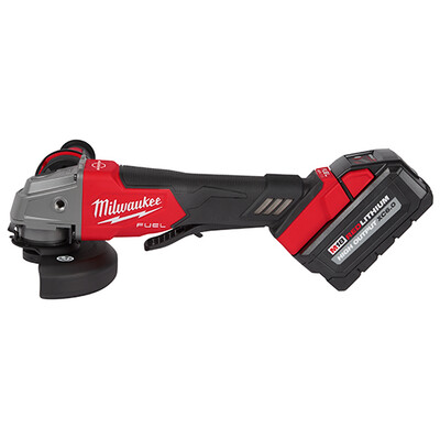 Milwaukee M18 Fuel Grinder Kit, 4-1/2"-5" W/2 5AH Battery