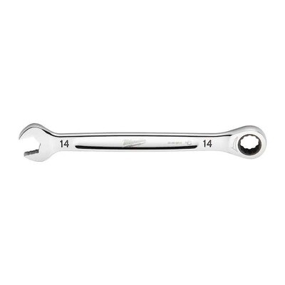 Milwaukee Metric Ratcheting Wrench, 14mm