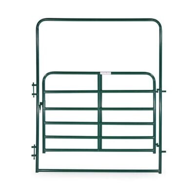 #2 Painted Corral Panel Gate, 6Ft