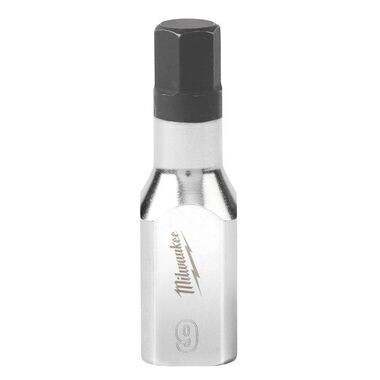 Milwaukee 3/8" Drive Metric FourFlat Hex Bit Socket, 9mm