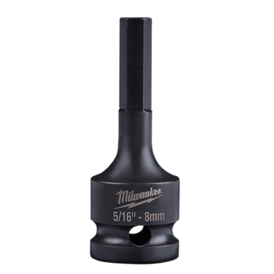 Milwaukee 1/2" Drive 5/16"-8MM Hex Bit Impact Socket
