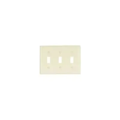 Eaton 2141LA-BOX Lt Almond Switch Cover, 3G