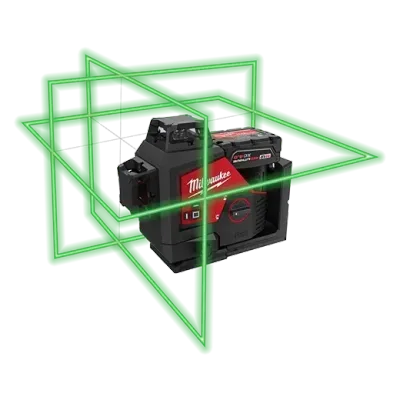 Milwaukee M12 Triple Plane 360° Laser Kit
