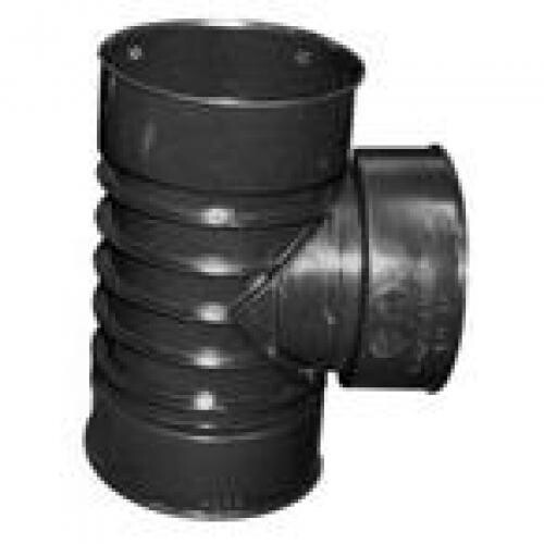 ADS Dual Wall Water Tight Tee, 12"