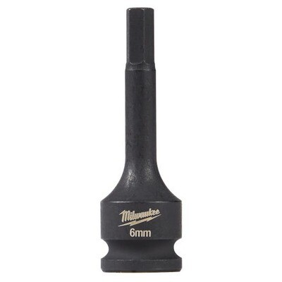 Milwaukee 3/8" Drive 6MM Hex Bit Impact Socket