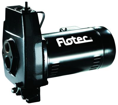 Sta-rite Flotec FP4222-08 Convertible Deep Well Jet Pump, 3/4HP