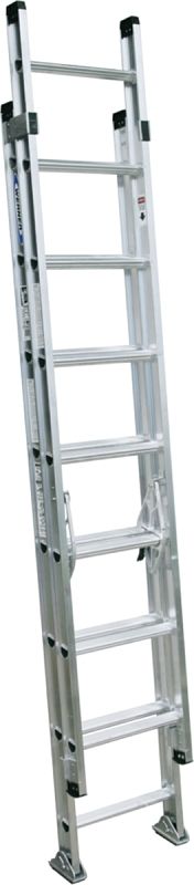 Werner D1516-2 Aluminum Extension Ladder, 16Ft Type1A(300lb)