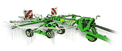 Samasz Single Rotor Trailed Rake, 15'5"