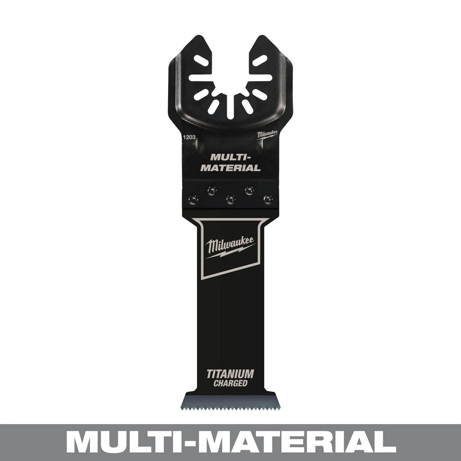 Milwaukee Multi-Tool 1-1/4" Carbide/HCS/Titanium Blade, 1Pk