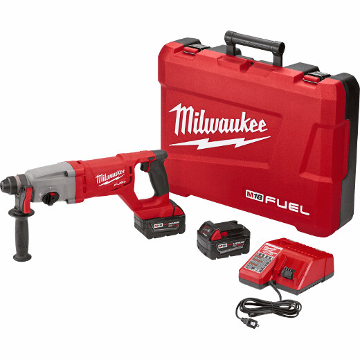 Milwaukee M18 Fuel 1" SDS+ Hammer Drill Kit