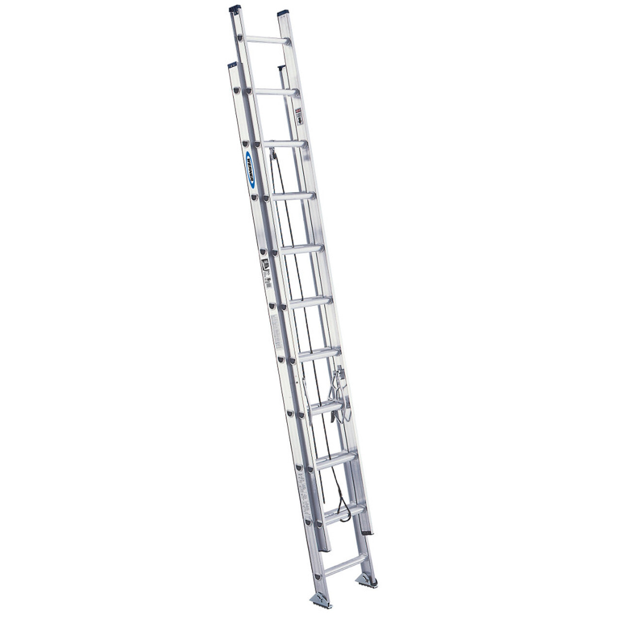 Werner D1520-2 Aluminum Extension Ladder, 20Ft Type1A(300lb)