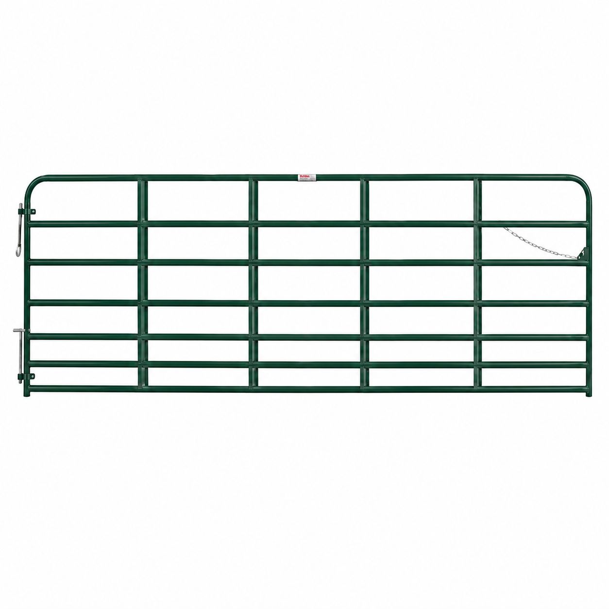 Medium Duty #2 Gate, 14Ft  7-Bar PAINTED