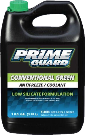 Prime Guard Conventional Antifreeze Concentrate, (Green)  1Gal.