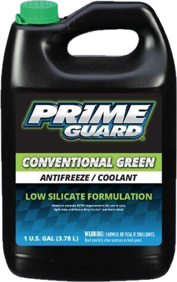Prime Guard Conventional Antifreeze Concentrate, (Green)  1Gal.