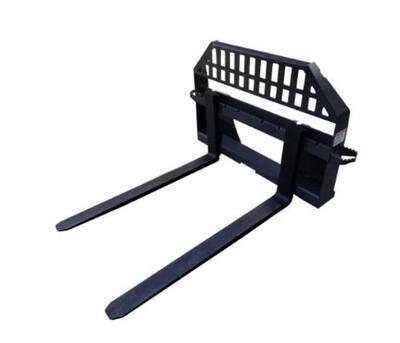 IronCraft HD 48" Pallet Forks w/Euro Quick Attach. (5500Lbs)