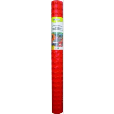 TENAX 82099904 Plastic Orange Safety Fence, 48"X50Ft