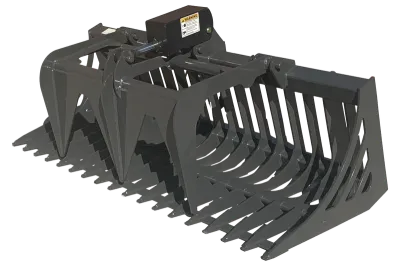 Ironcraft 5Ft Standard Duty Compact Tractor Rock Bucket Grapple