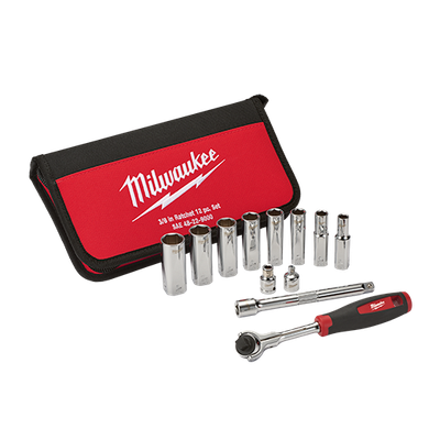 Milwaukee Tradesman Deepwell Socket Set