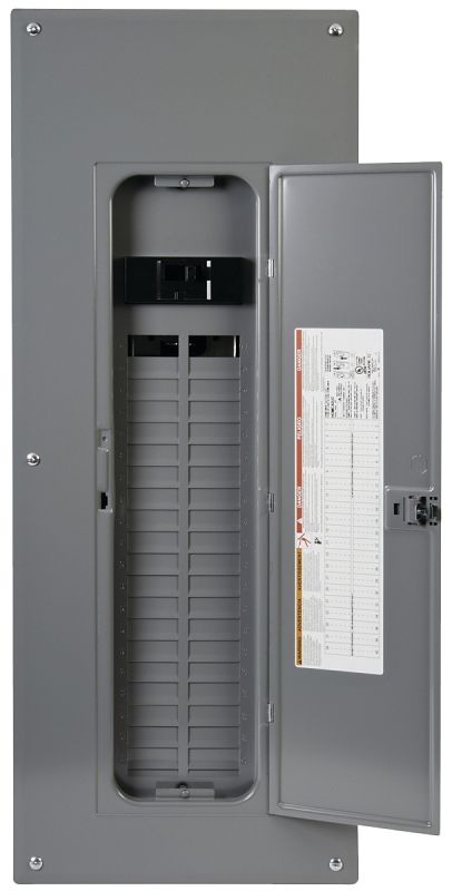 Square D HOM4080M200PC Interior Main Breaker Load Center, 200A 40 Space/80 Circuit