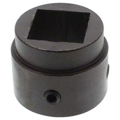 W Weld Hub, 3/4" Square Bore