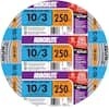 Armorlite Building Wire, 10/3MC-BX X 250Ft