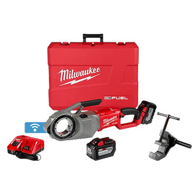 Milwaukee M18 Fuel Pipe Threader One-Key Kit (No Dies)