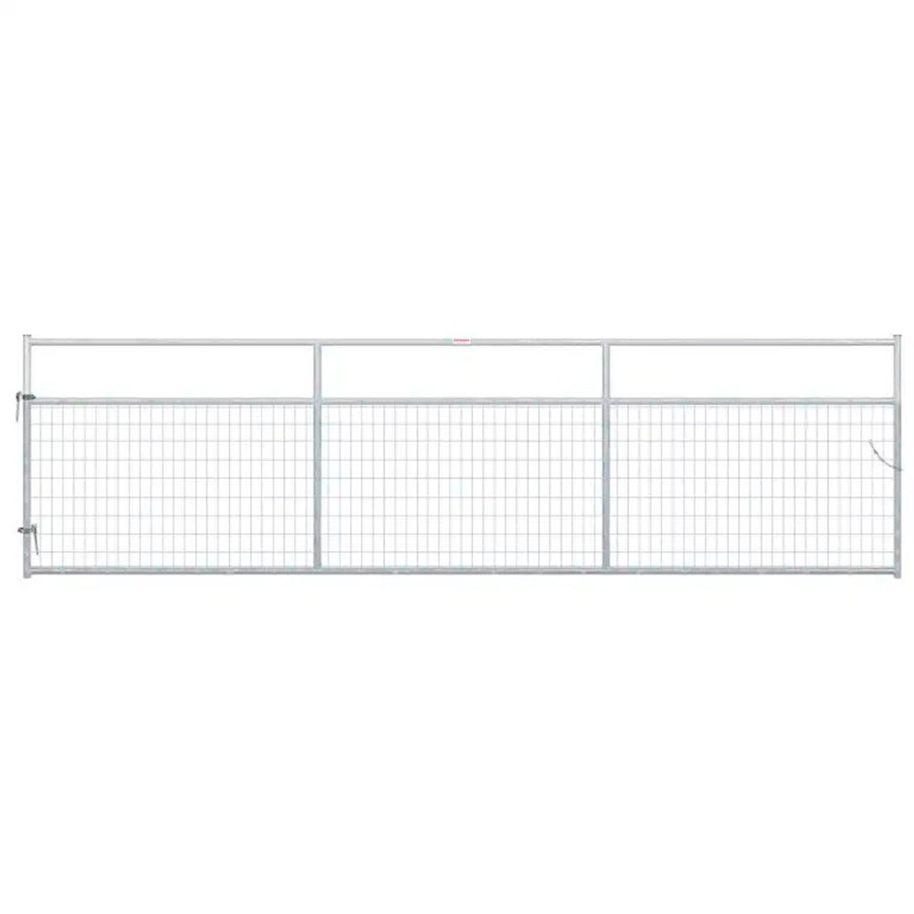 Galvanized #2 2X4 Wire Filled Gate, 16Ft