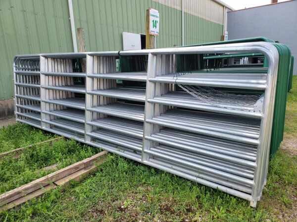 Galvanized #2 Gate, 12Ft  7-Bar