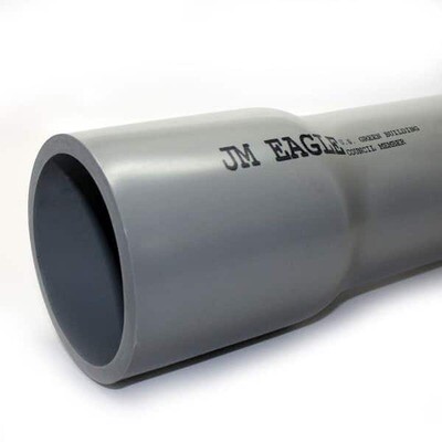 JM Eagle 67553 Sch80 PVC Conduit, 2-1/2"X10Ft