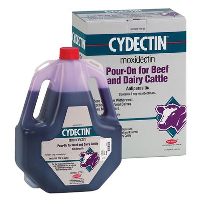 Bayer 85693948 Pour-On Cydectin, 2.5-Liter