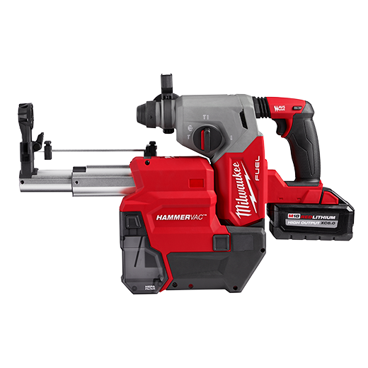Milwaukee M18 Fuel 1" SDS+ Hammer Drill/Dust Extractor Kit