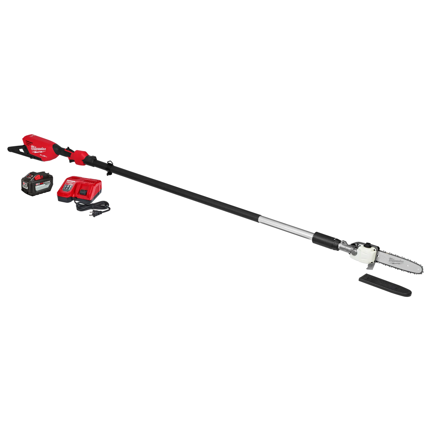 Milwaukee M18 Fuel Telescoping Pole Saw Kit, 9-13Ft