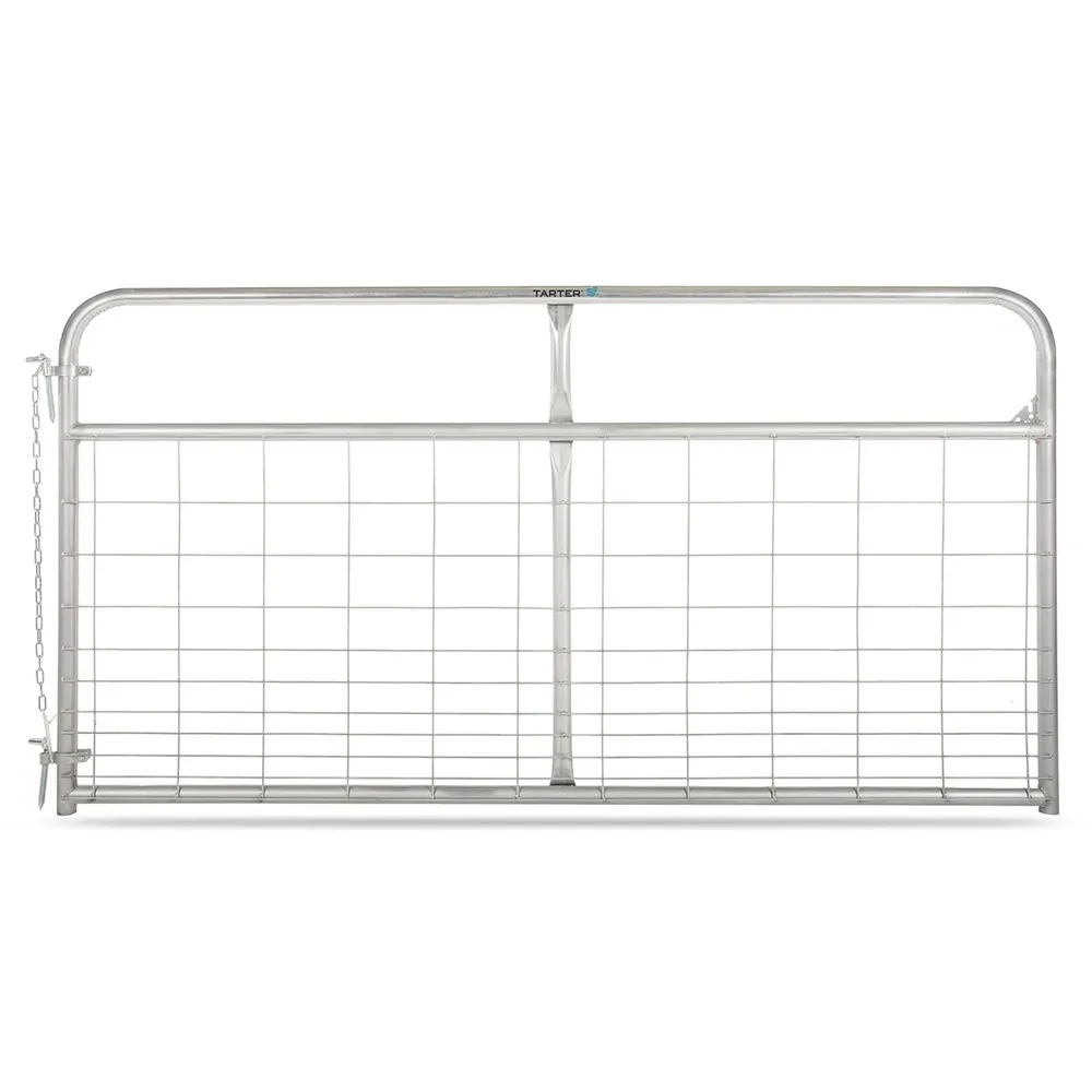 Galvanized #2 Hog Wire Filled Gate, 8Ft