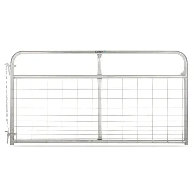 Galvanized #2 Hog Wire Filled Gate, 8Ft