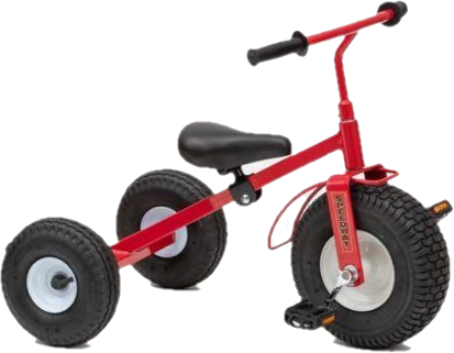 Valley Road Woodworks Red Trike
