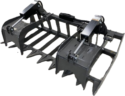 IronCraft IRG72 Industrial 72" Dual Cylinder Root Grapple w/Pioneer Couplers