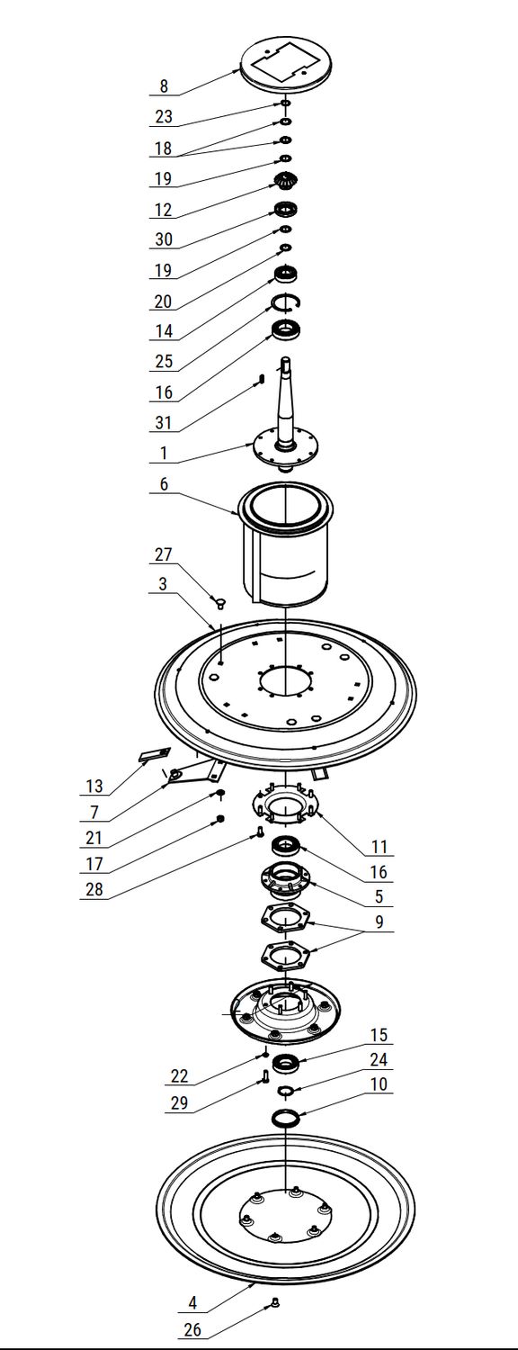 Samasz Knife Holder for Drum Mowers