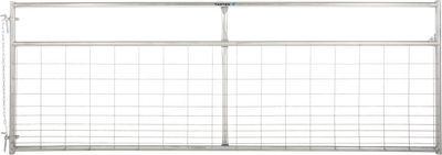 Galvanized #2 Hog Wire Filled Gate, 14Ft