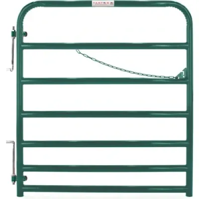 Medium Duty #2 Gate, 4Ft  7-Bar PAINTED